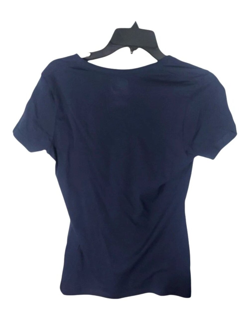 Tampa Bay Rays Womens T Shirt Size Small Blue V Neck Tee New 100% Cotton - Picture 3 of 5